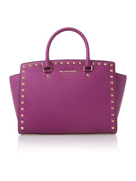 michael kors purse on mauve colors|Michael Kors purple purse clearance.